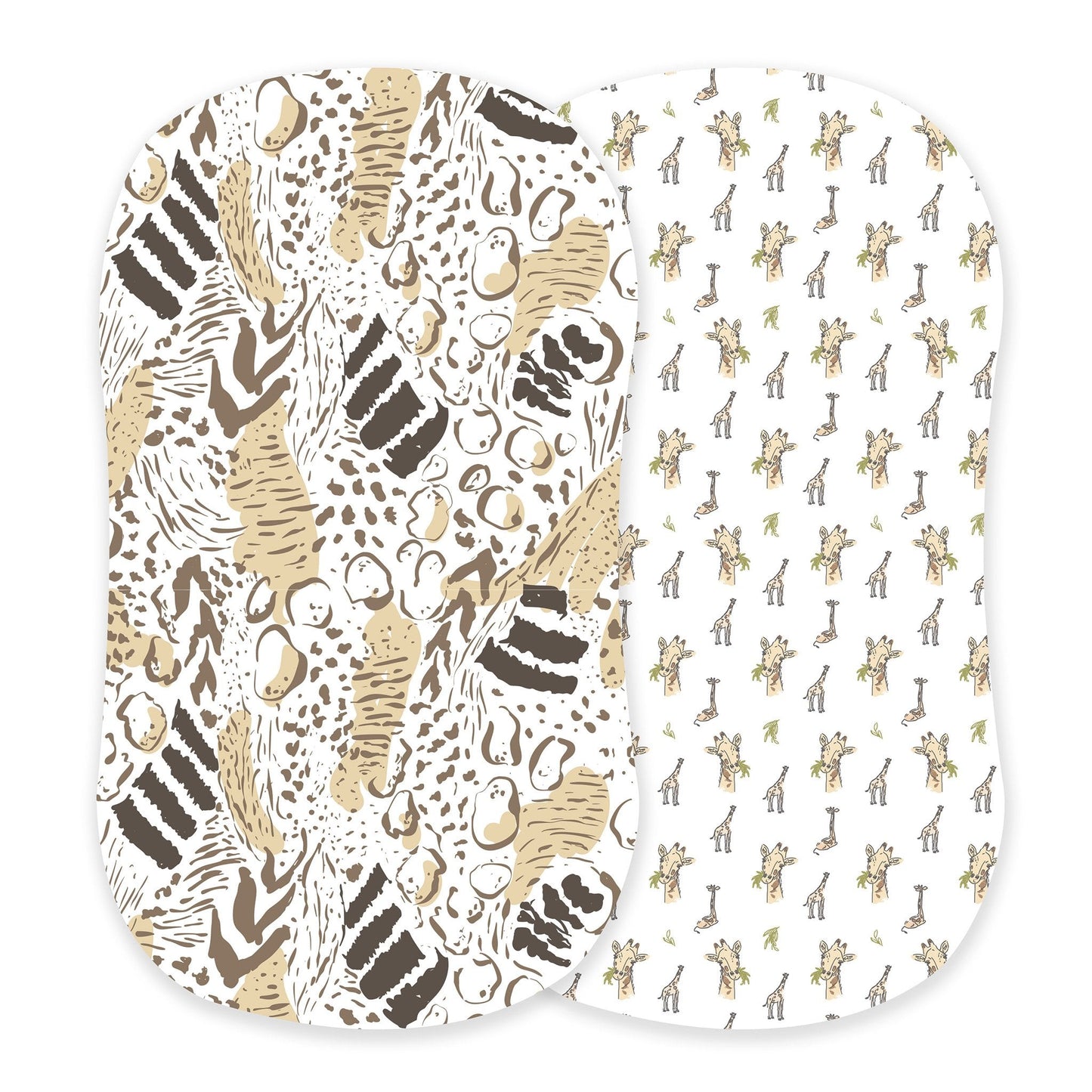 Changing Pad Cover/Bamboo Bassinet Sheets - Wild Thing
